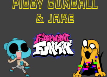 Friday Night Funkin VS Pibby Gumball & Jake Mod