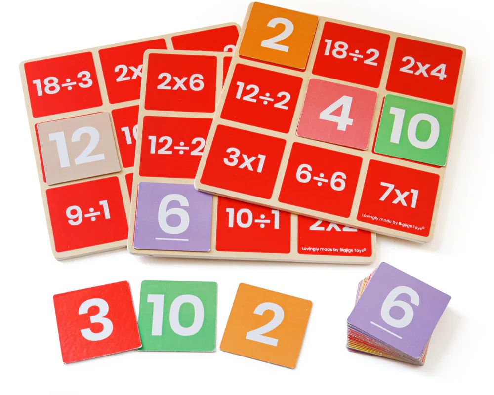 Multiplication and Division Bingo