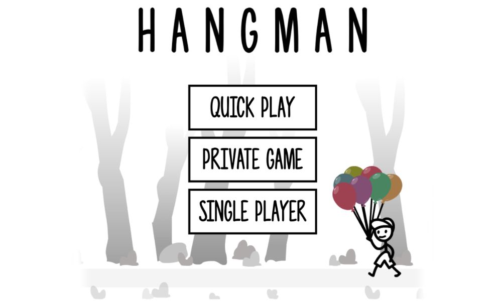 Some playmode on Hangman Coolmathgames