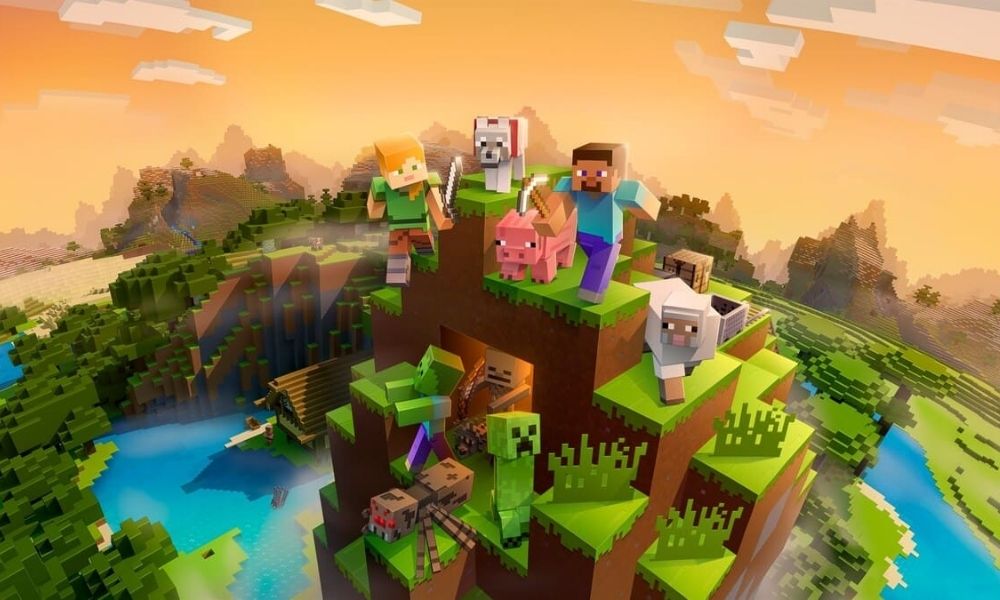 Minecraft is one of the best two player games Xbox that you shouldn't miss.