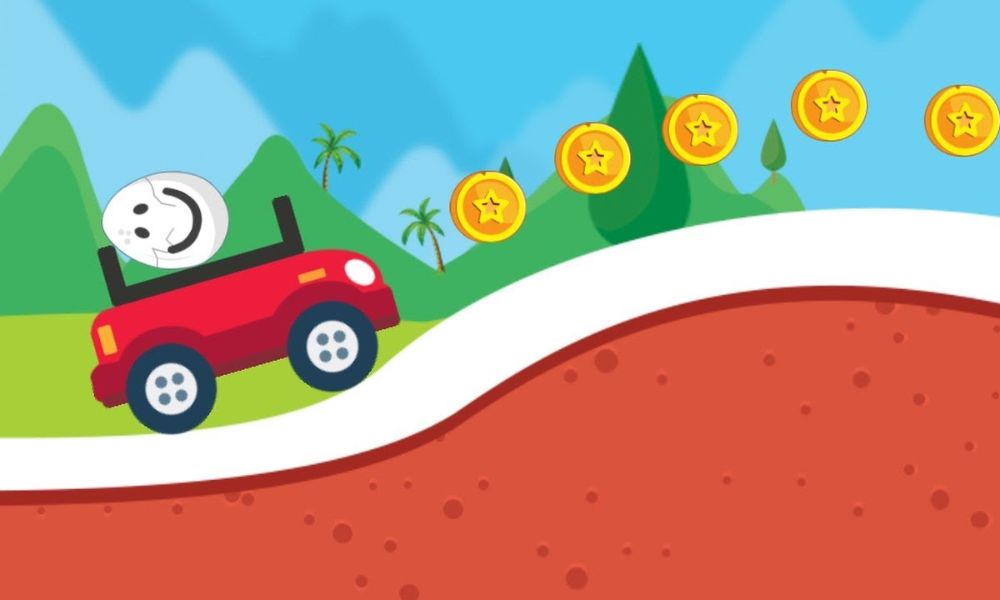 Graphic of cool math games eggy car