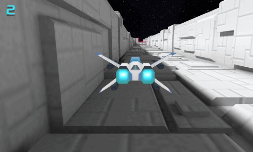Interface of X Trench Run unblocked