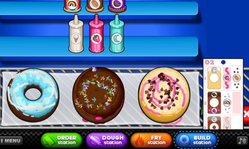 Make donuts