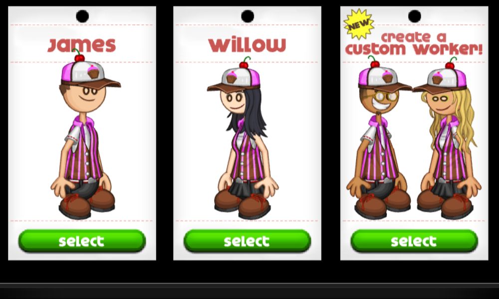 Select a character