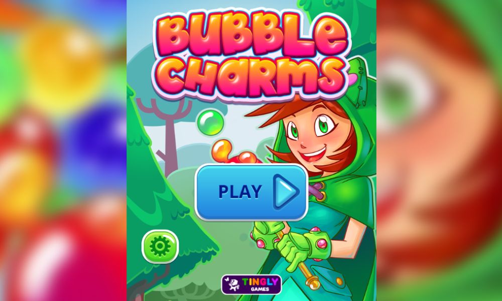 Interface of bubble charms online