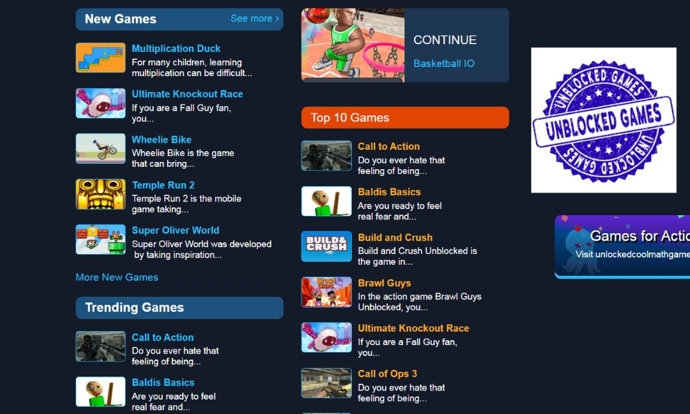 Unlocked Coolmath Games