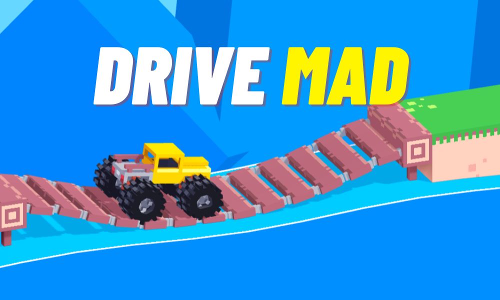 Drive Mad Unblocked – Play the Crazy Driving Game Online Free